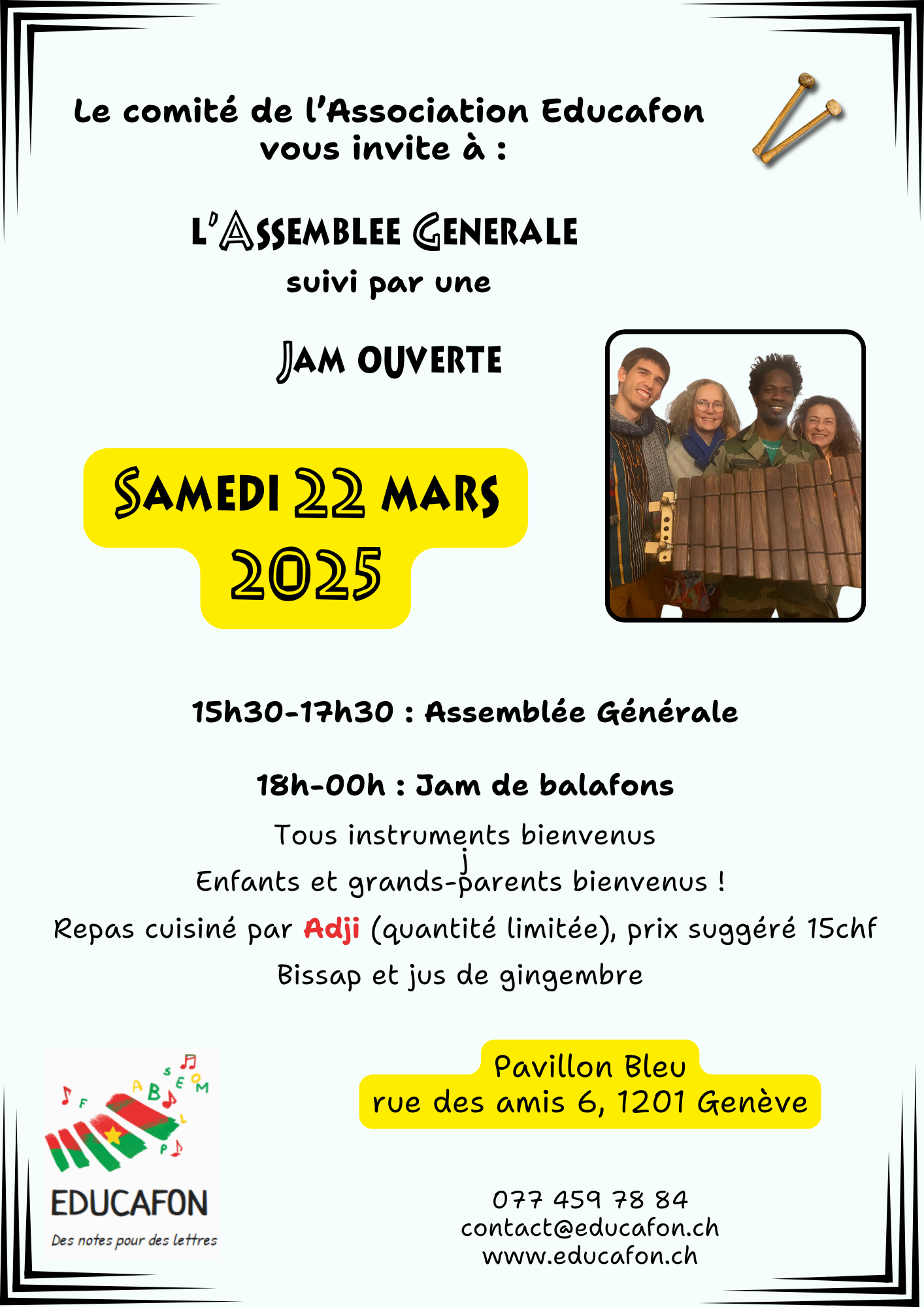 Assemblée générale 2025 et soirée festive